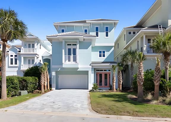 Oceanfront 6 Bedroom Heated Pool Home in Cinnamon Beach! Barefoot Sands!! - Image 1